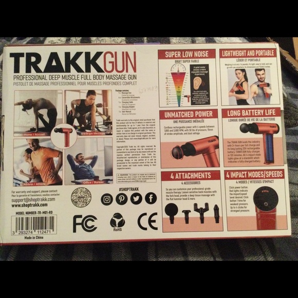 🔥🔥 TRAKKgun 🔥🔥Professional Deep Muscle Full Body Massage Gun🔥🔥 - Picture 3 of 9